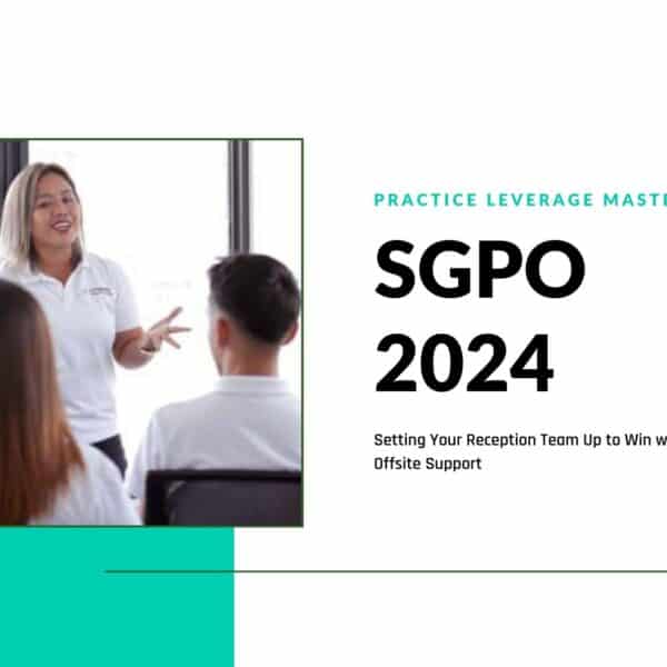 SGPO 2024 Practice Leverage Masterclass