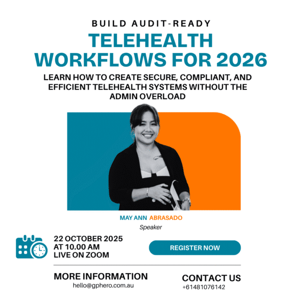 October Webinar - Build Audit-Ready Telehealth Workflows for 2026 by GP Hero